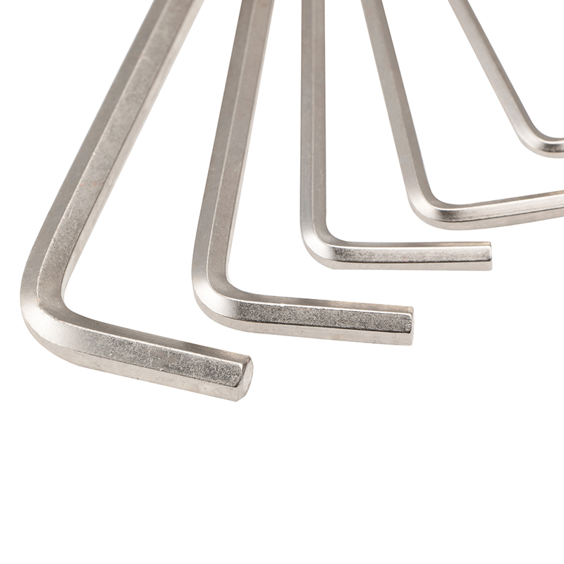 8pcs/10pcs 匙圈式鍍鎳標準內六角扳手組套
