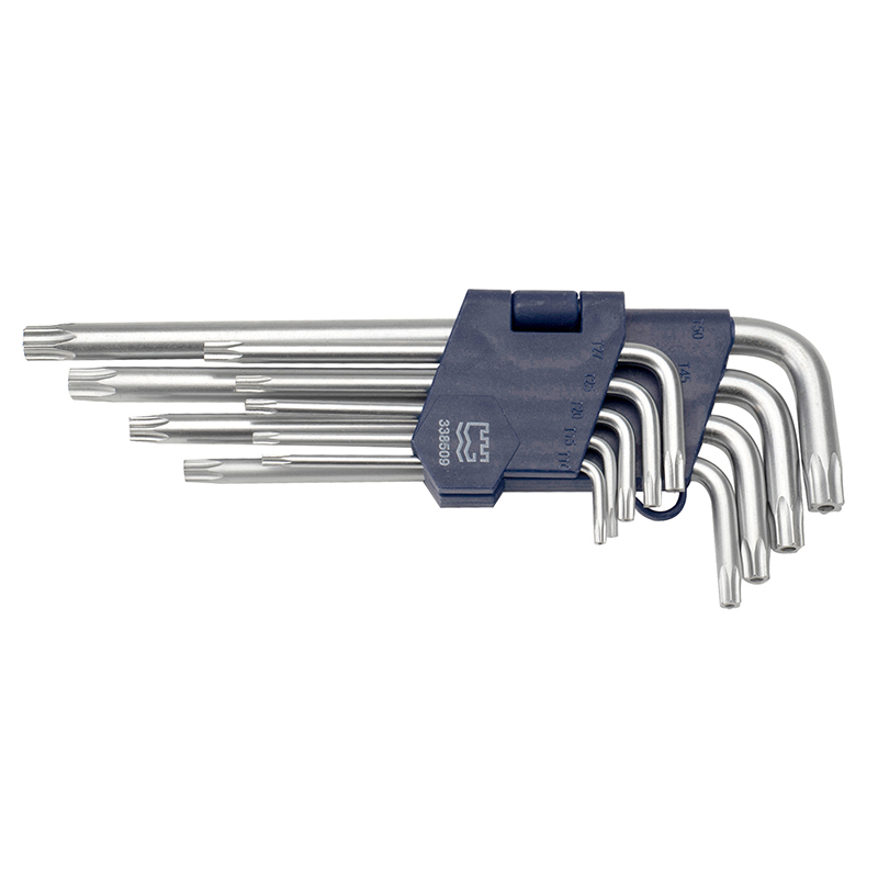 9pcs 亞光花型加長(zhǎng)內(nèi)六角扳手組套