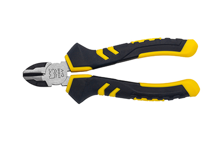 Great Wall Industrial-Grade German-Style Bi-Color Handle Diagonal Cutters Pliers，Labor-Saving