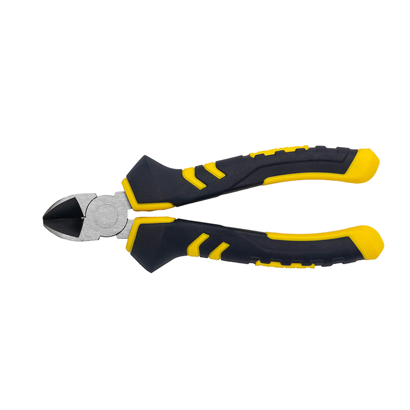 Great Wall Industrial-Grade German-Style Bi-Color Handle Diagonal Cutters Pliers，Labor-Saving